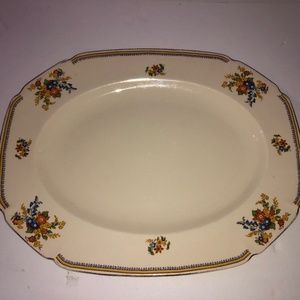 Antique Vintage Platter. Royal Ivory England.